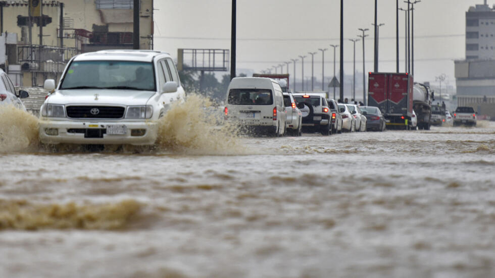 أمطار على السعودية