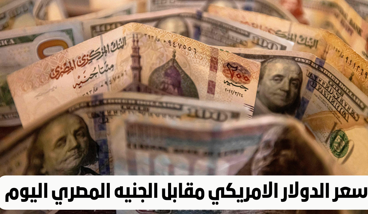 سعر الدولار مقابل الجنيه المصري