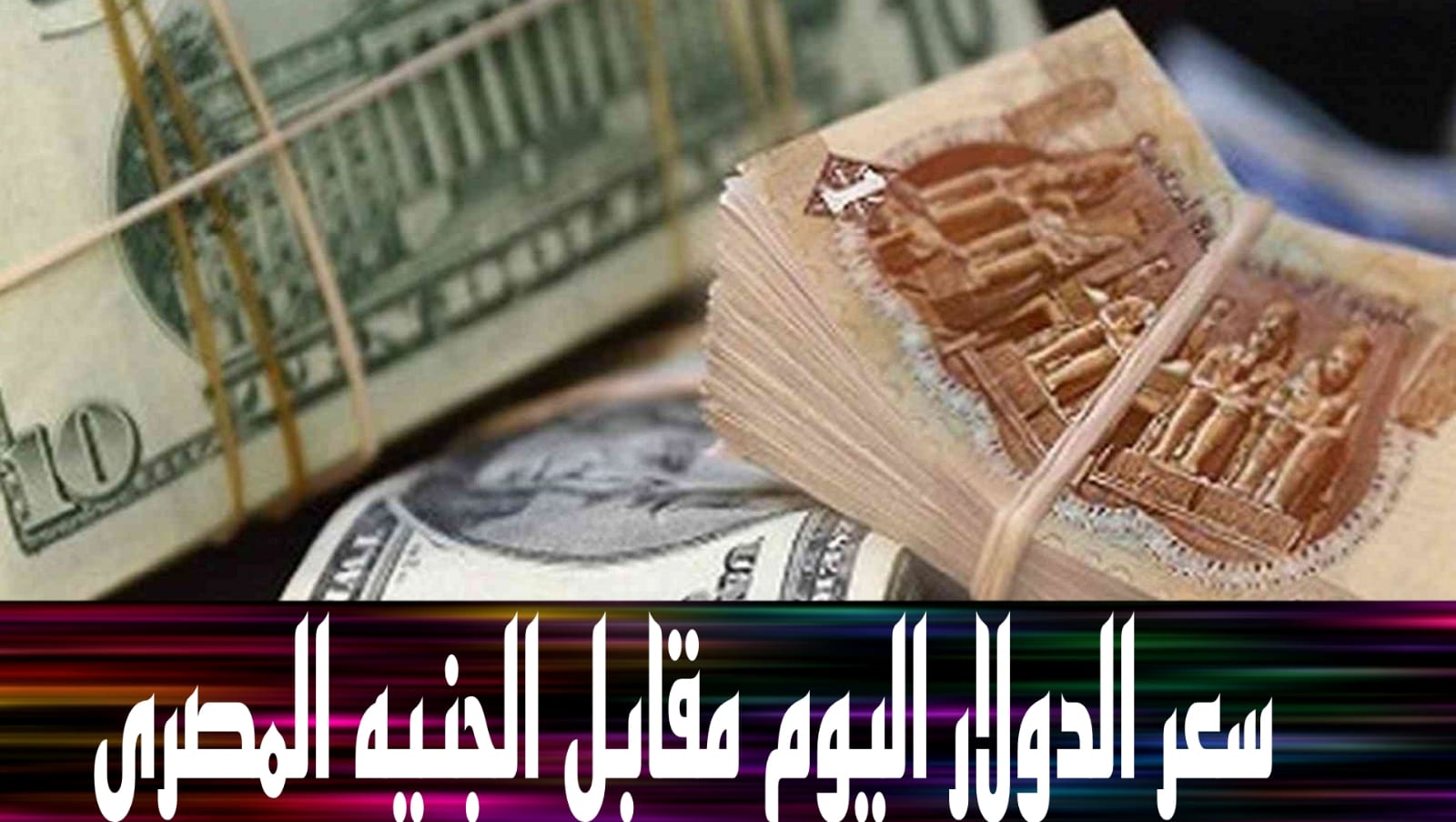 سعر الدولار اليوم مقابل الجنيه المصري