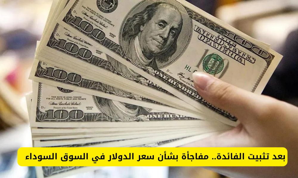 أسعار الدولار في السوق السوداء