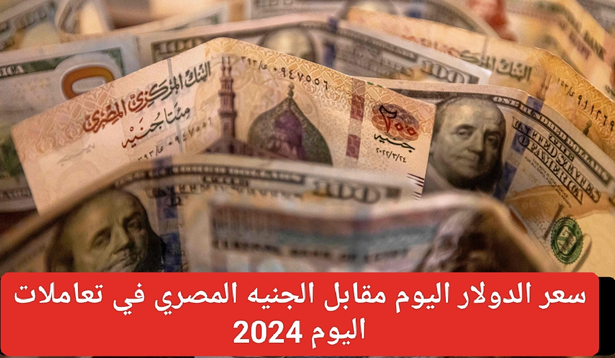 سعر الدولار مقابل الجنيه المصري اليوم