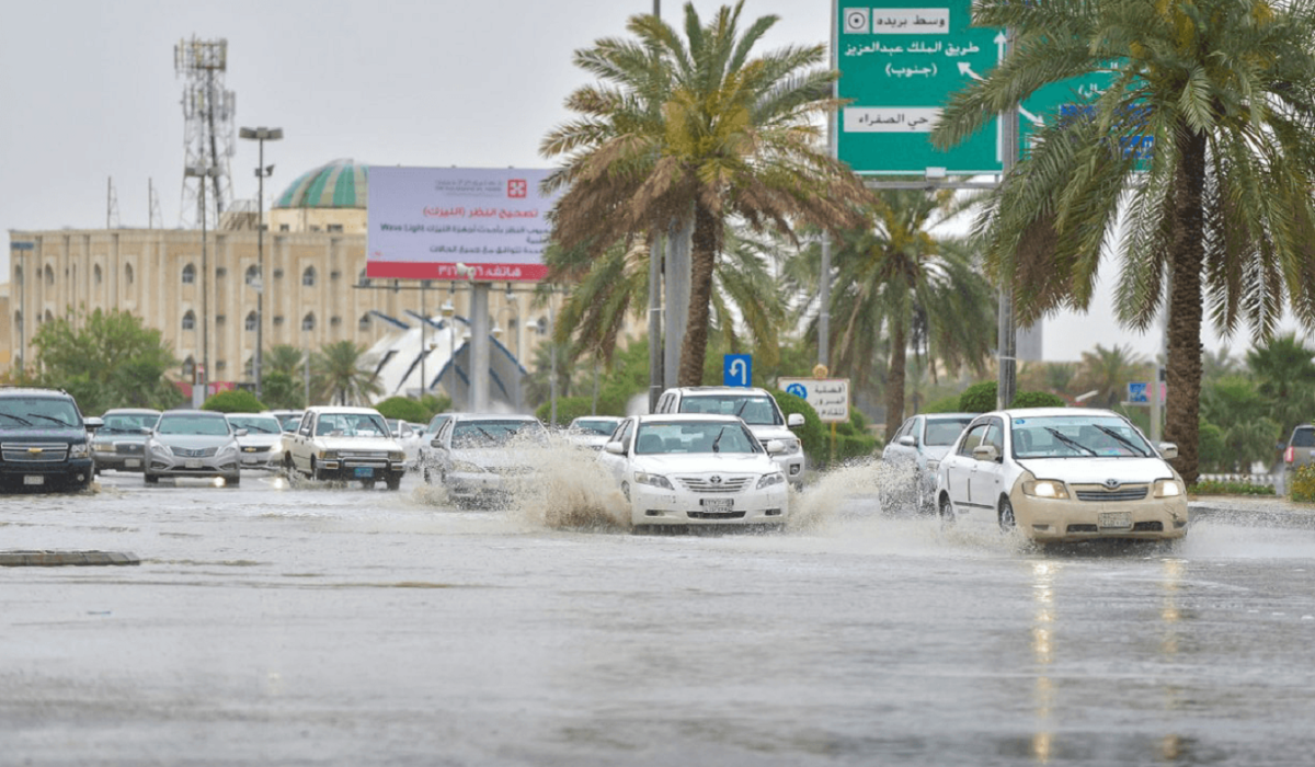 حالة الطقس الممطرة