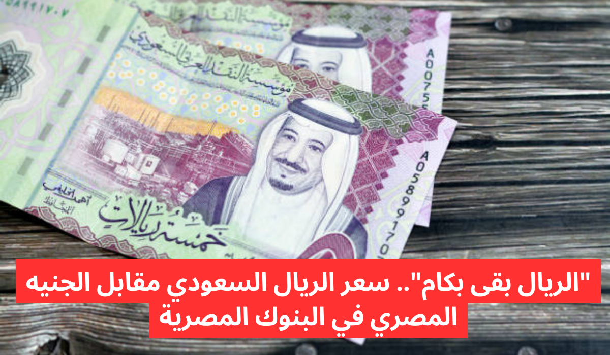 سعر الريال السعودي مقابل الجنيه