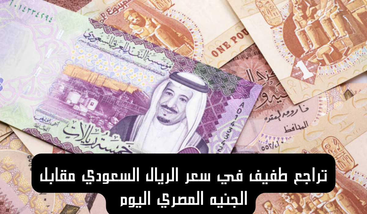 سعر الريال السعودي مقابل الجنيه المصري