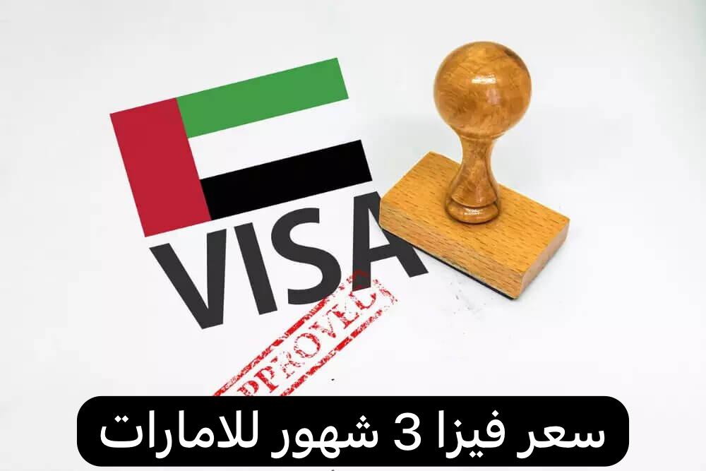 سعر فيزا 3 شهور للامارات